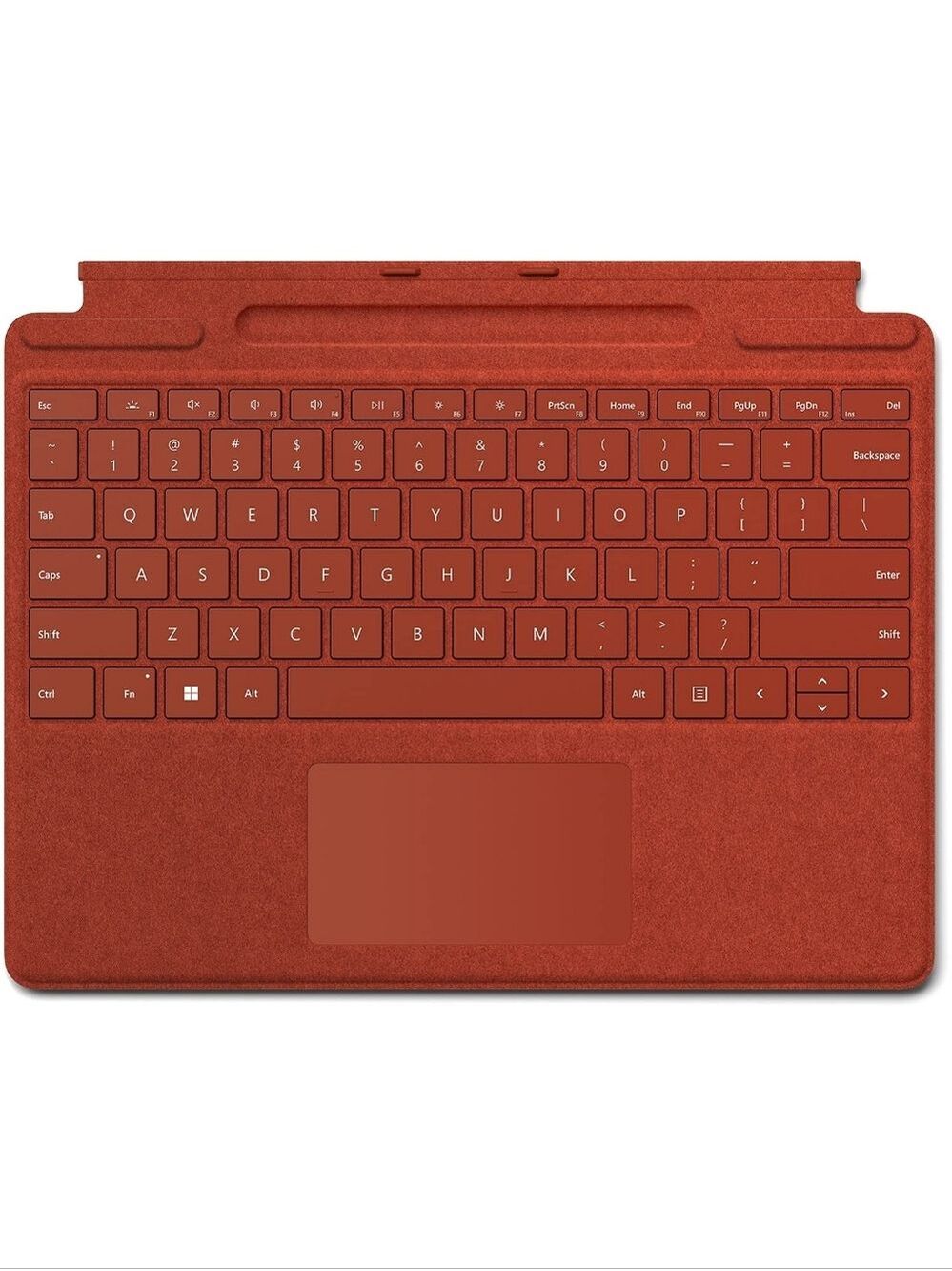 Microsoft Surface Pro Signature Keyboard Poppy Red Alcantara Pro 8 9 X